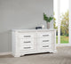 McKinney Dresser in Vintage White - Coaster Furniture