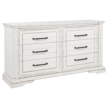 McKinney Dresser in Vintage White - Coaster Furniture