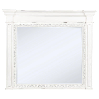 McKinney Dresser Mirror in Vintage White - Coaster Furniture