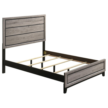Watson Full Bed - Light Taupe
