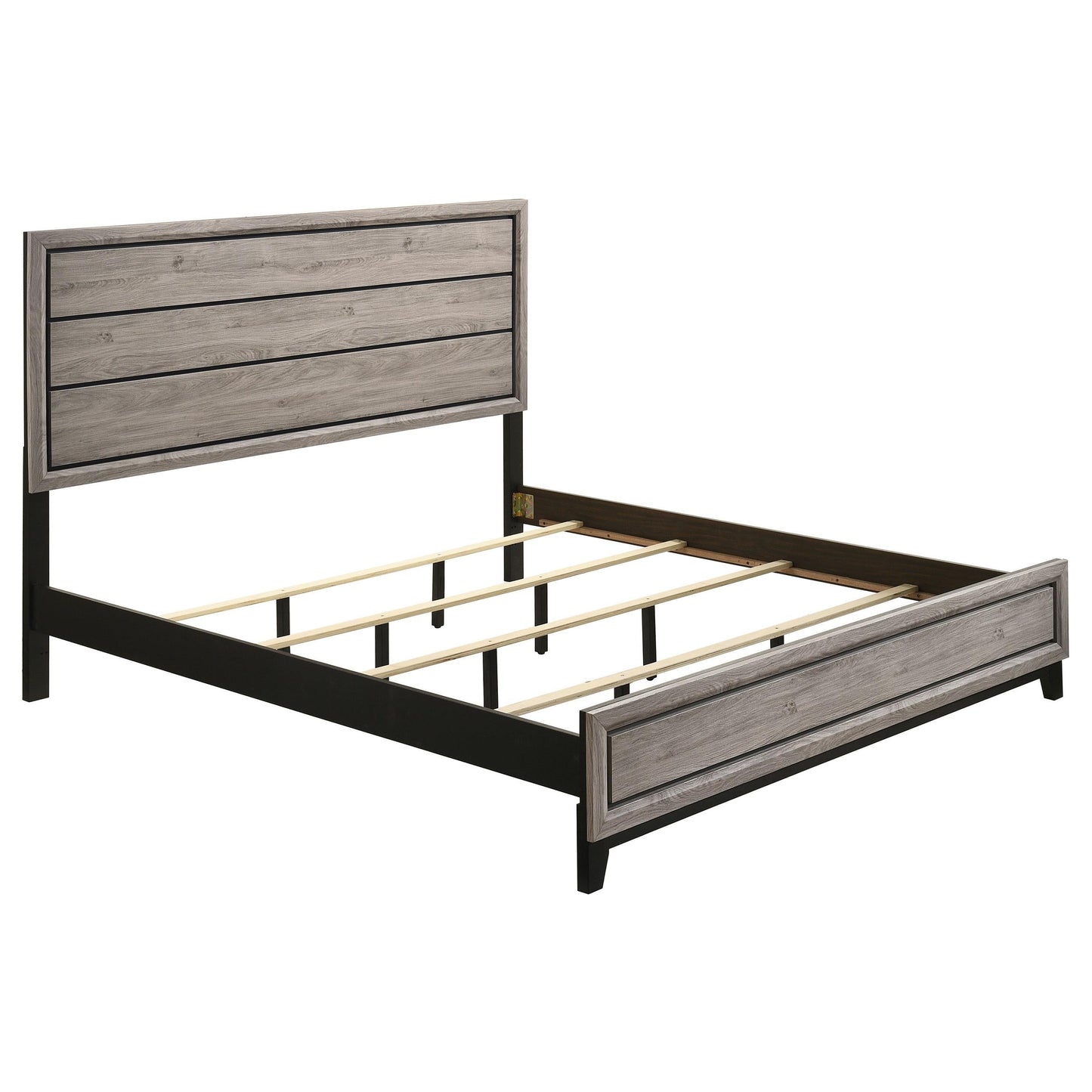 Watson E King Bed - Light Taupe