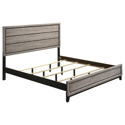 Watson E King Bed - Light Taupe