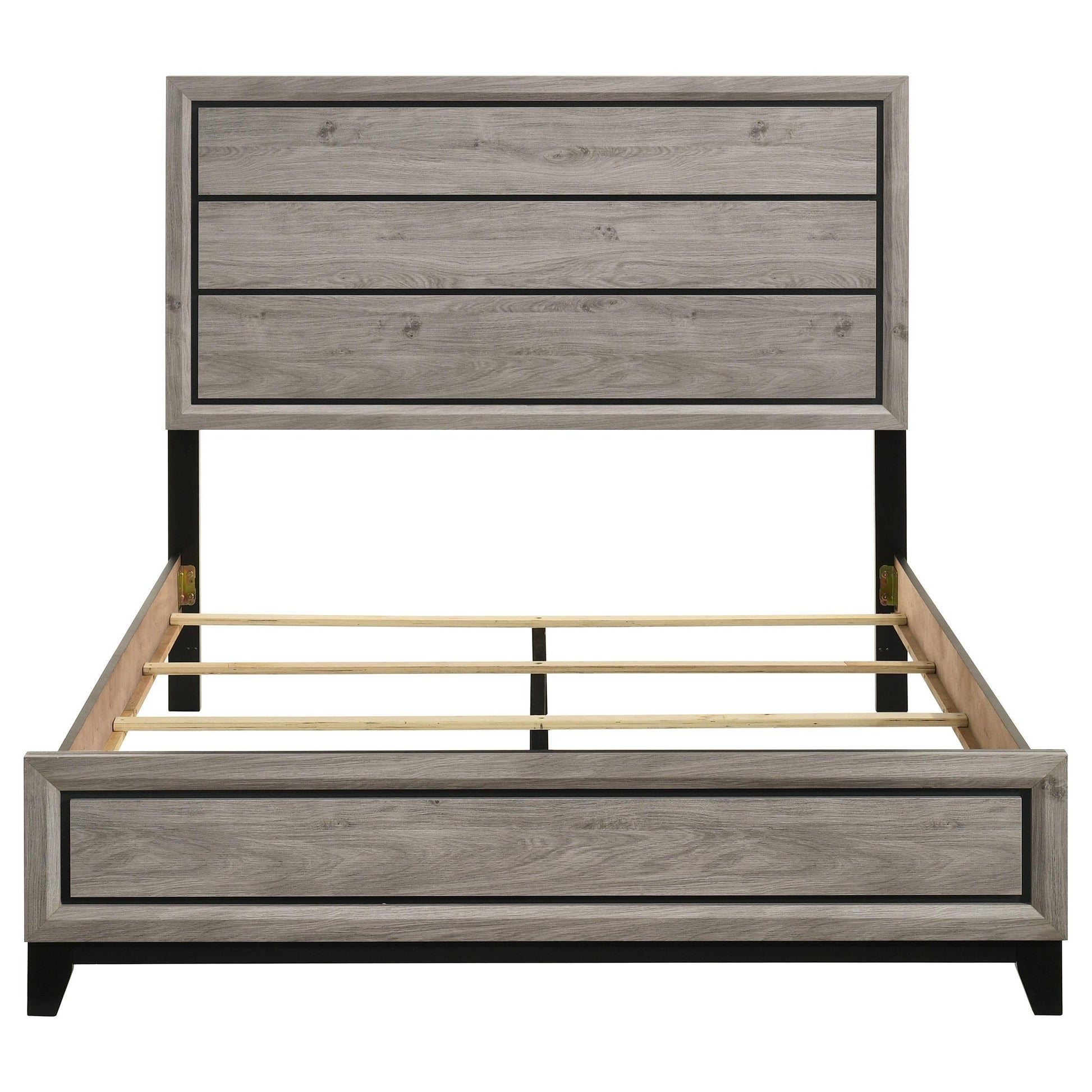 Watson Queen Bed - Light Taupe