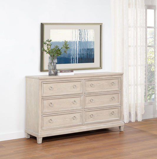 Pembroke Dresser in Washed Oak - Coaster Furniture