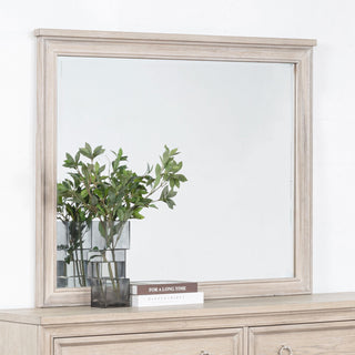Pembroke Dresser Mirror in Washed Oak - Coaster Furniture