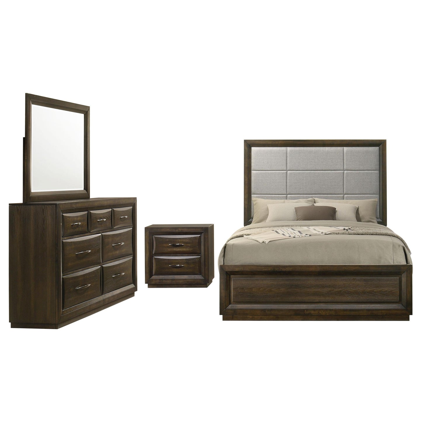Atlas 4-Piece Set in Dark Oak