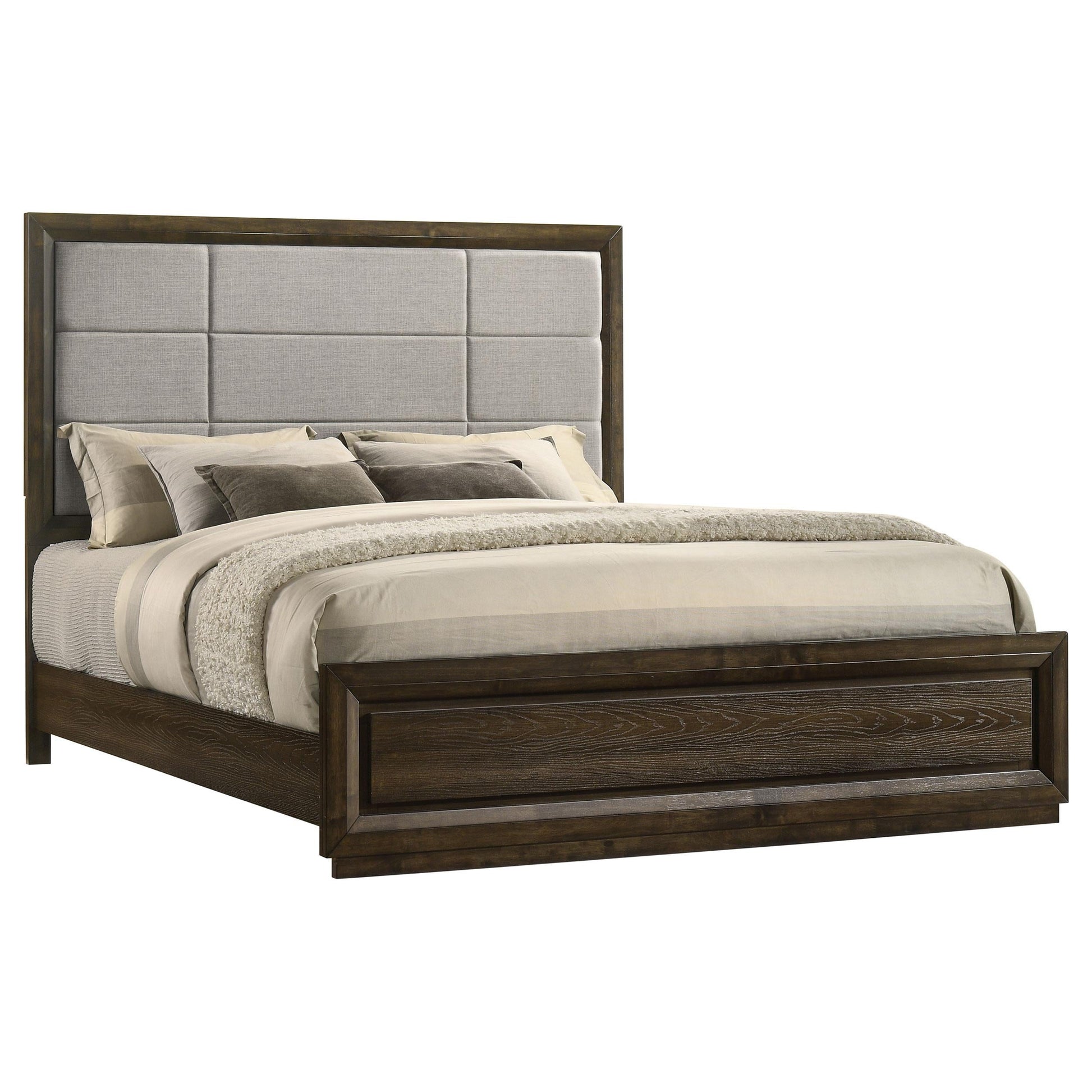 Atlas Bed in Dark Oak