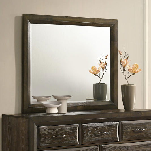 Atlas Dresser Mirror in Dark Oak - Coaster Furniture
