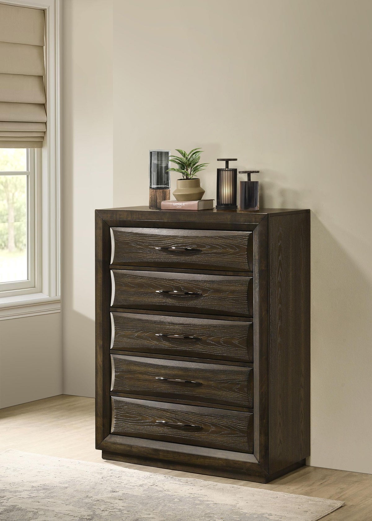 Atlas Chest in Dark Oak - Coaster Furniture