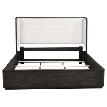 Leandro Bed in Burnished Black