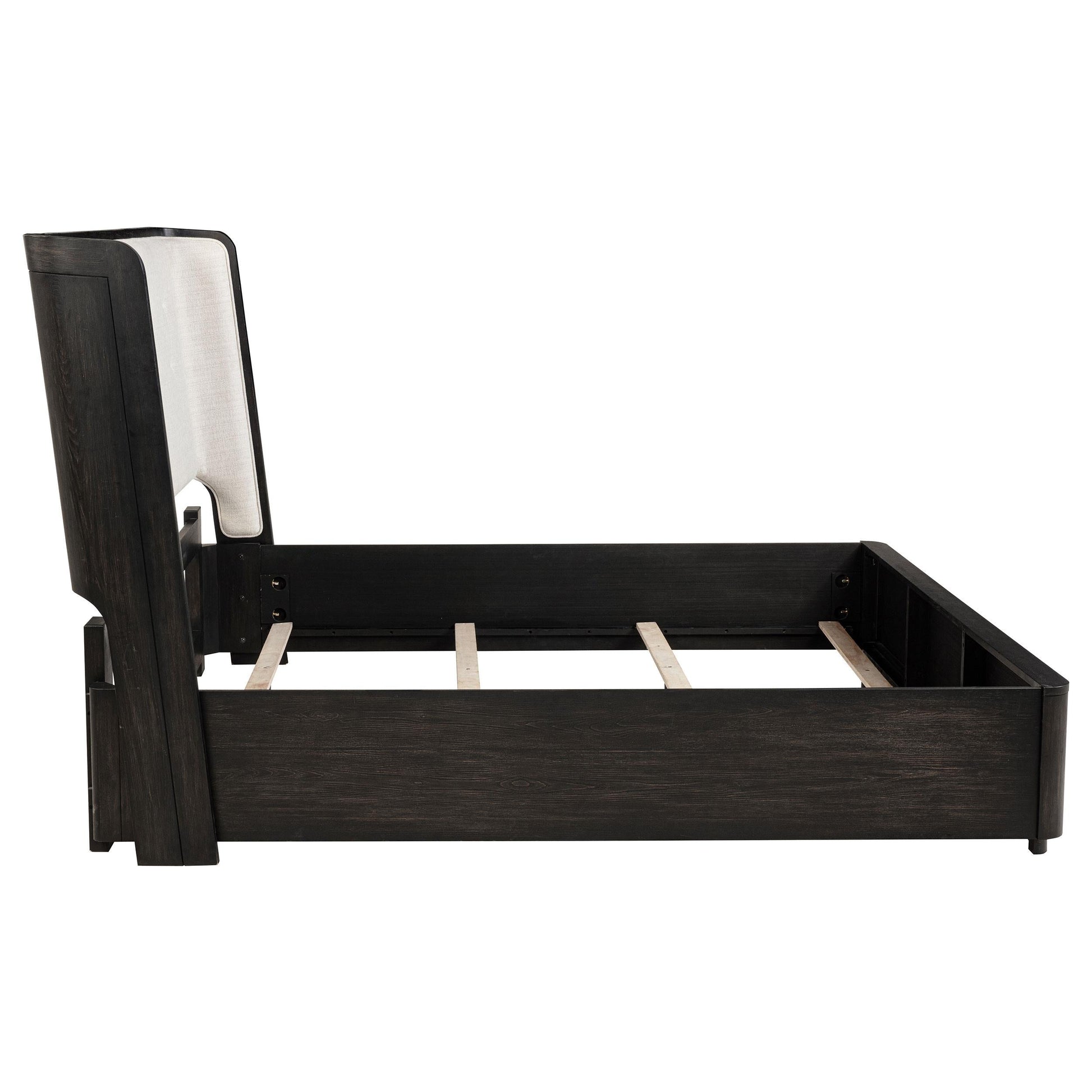Leandro Bed in Burnished Black
