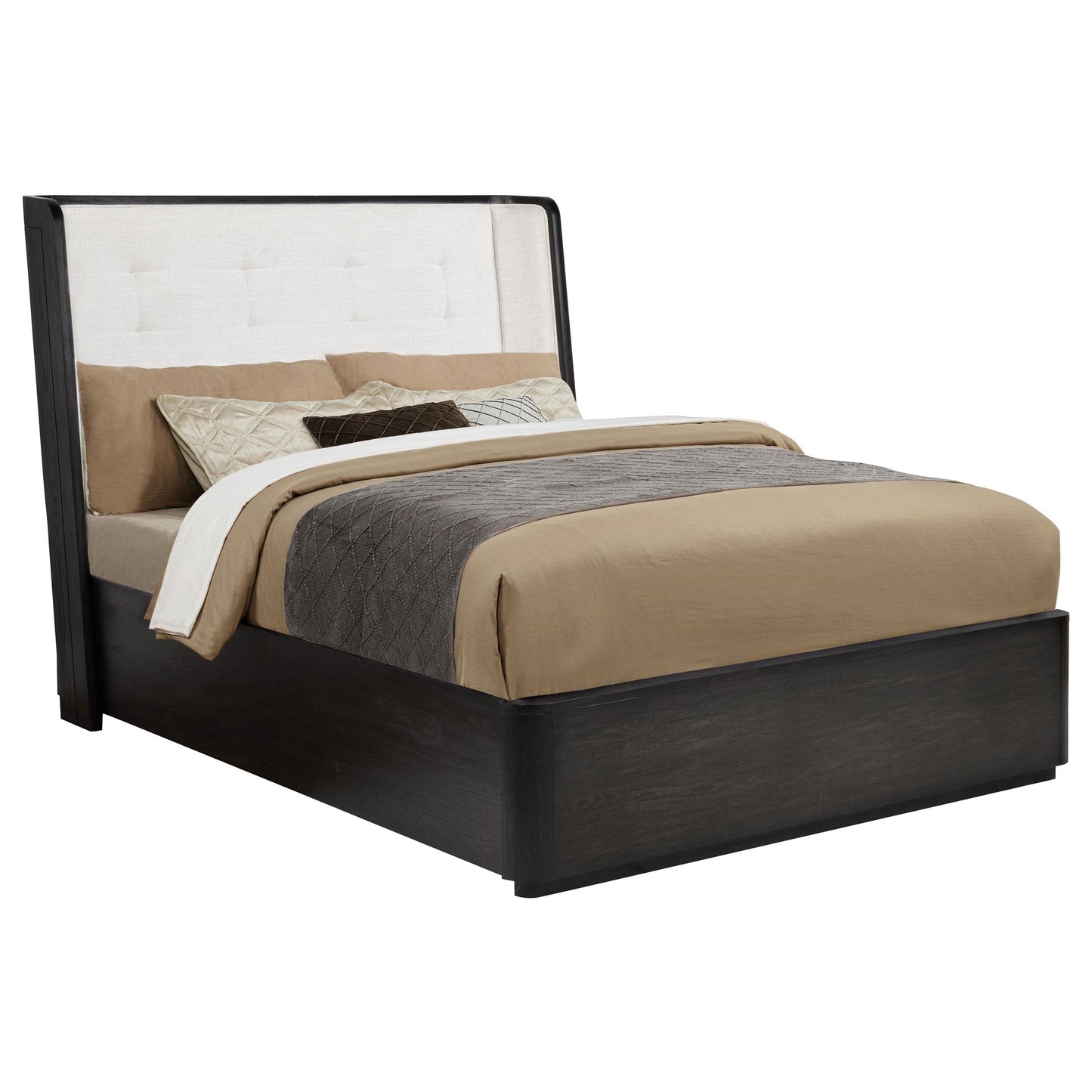 Leandro Bed in Burnished Black
