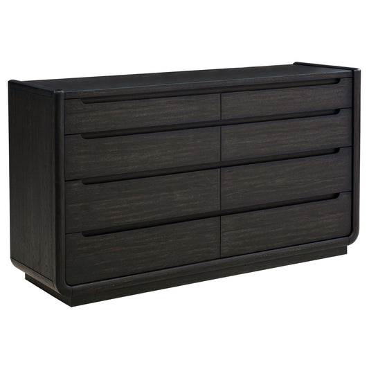 Leandro Dresser in Burnished Black - Coaster Furniture