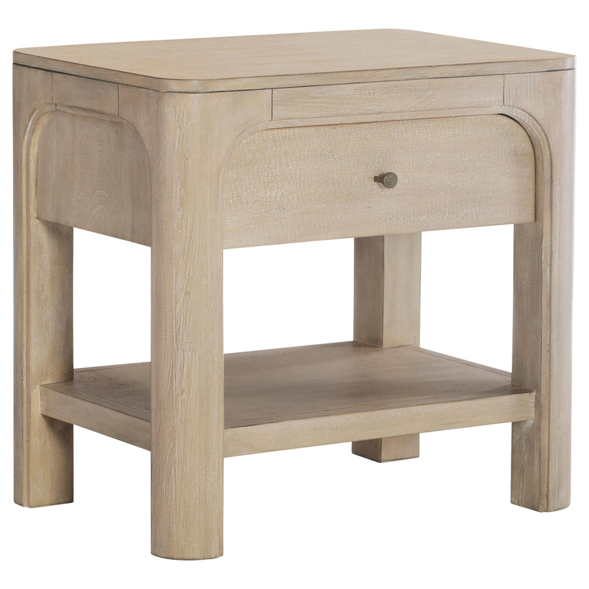 Solano Nightstand in Weathered Mango - Coaster Furniture