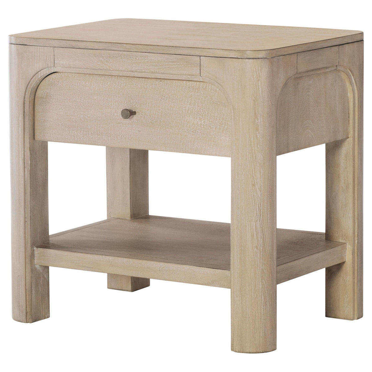 Solano Nightstand in Weathered Mango - Coaster Furniture