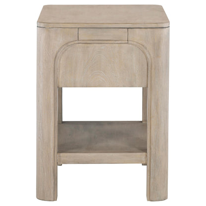 Solano Nightstand in Weathered Mango - Coaster Furniture