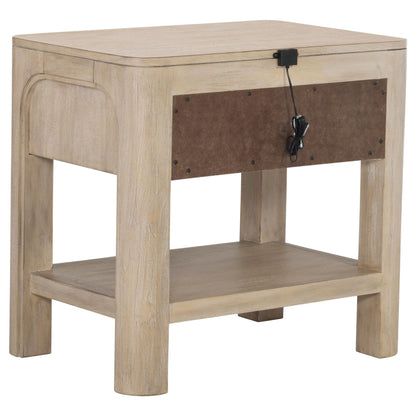 Solano Nightstand in Weathered Mango - Coaster Furniture