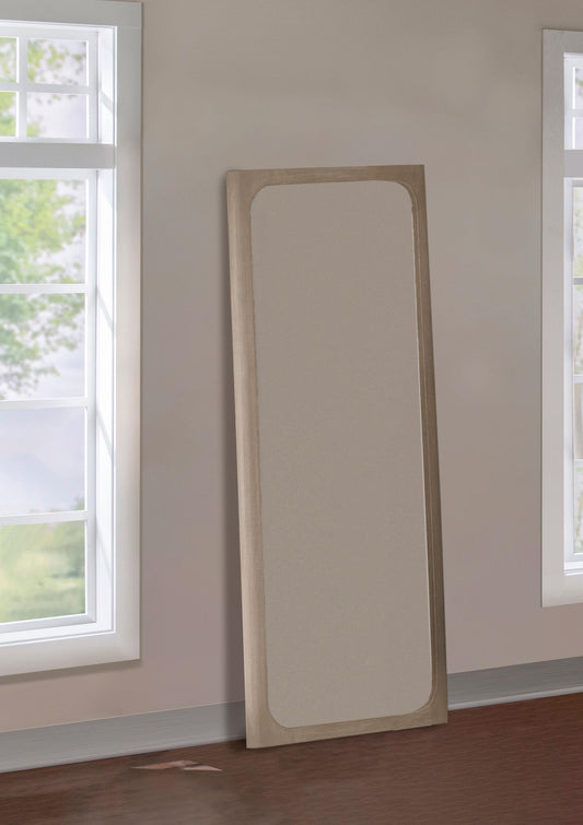 Solano Floor Mirror in Weathered Mango - Coaster Furniture