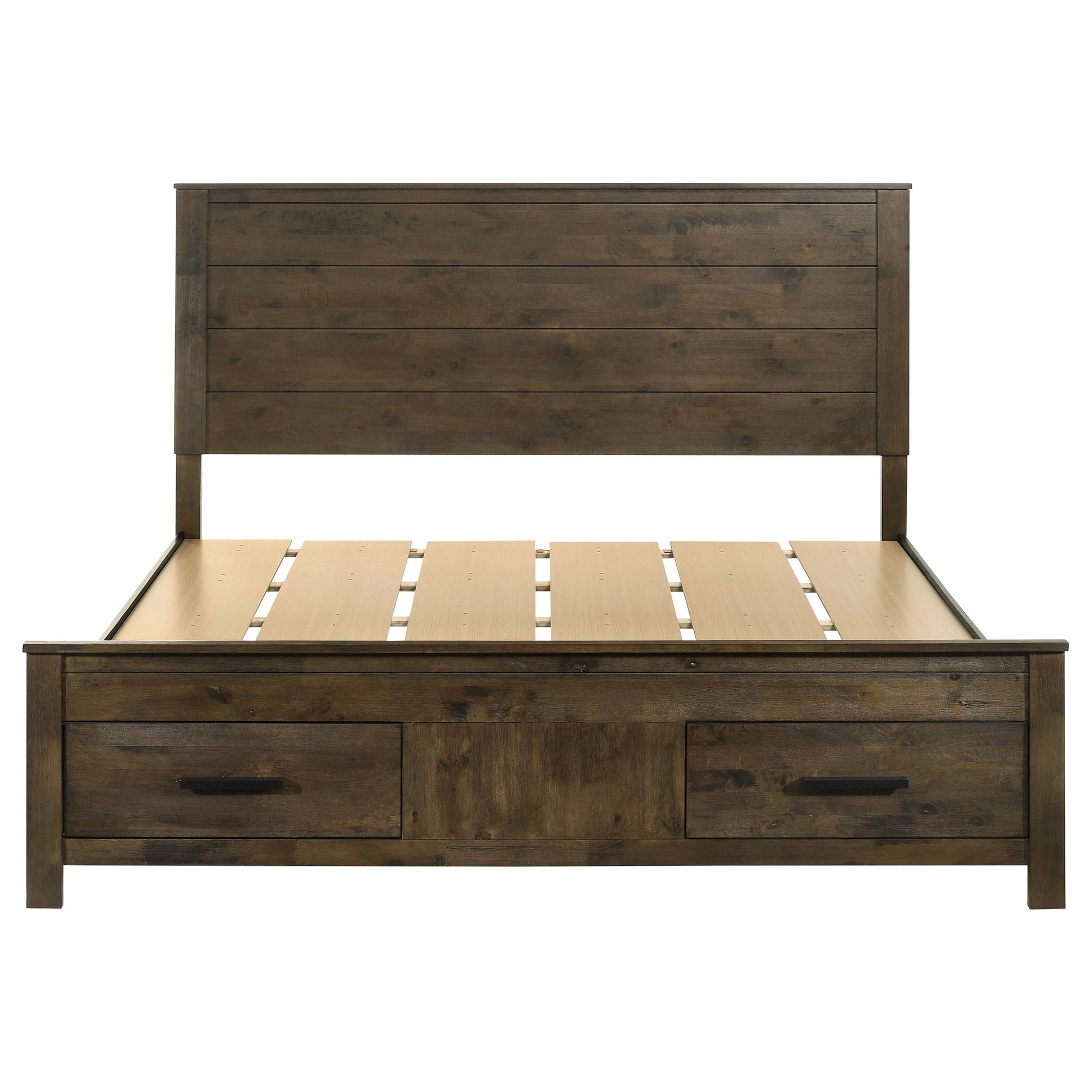 Woodmont Bed in Rustic Golden Brown