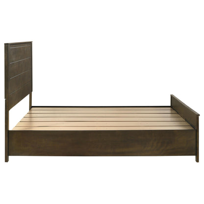 Woodmont Bed in Rustic Golden Brown