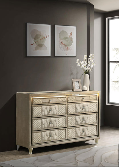 Lorient Dresser - Ivory / Camel