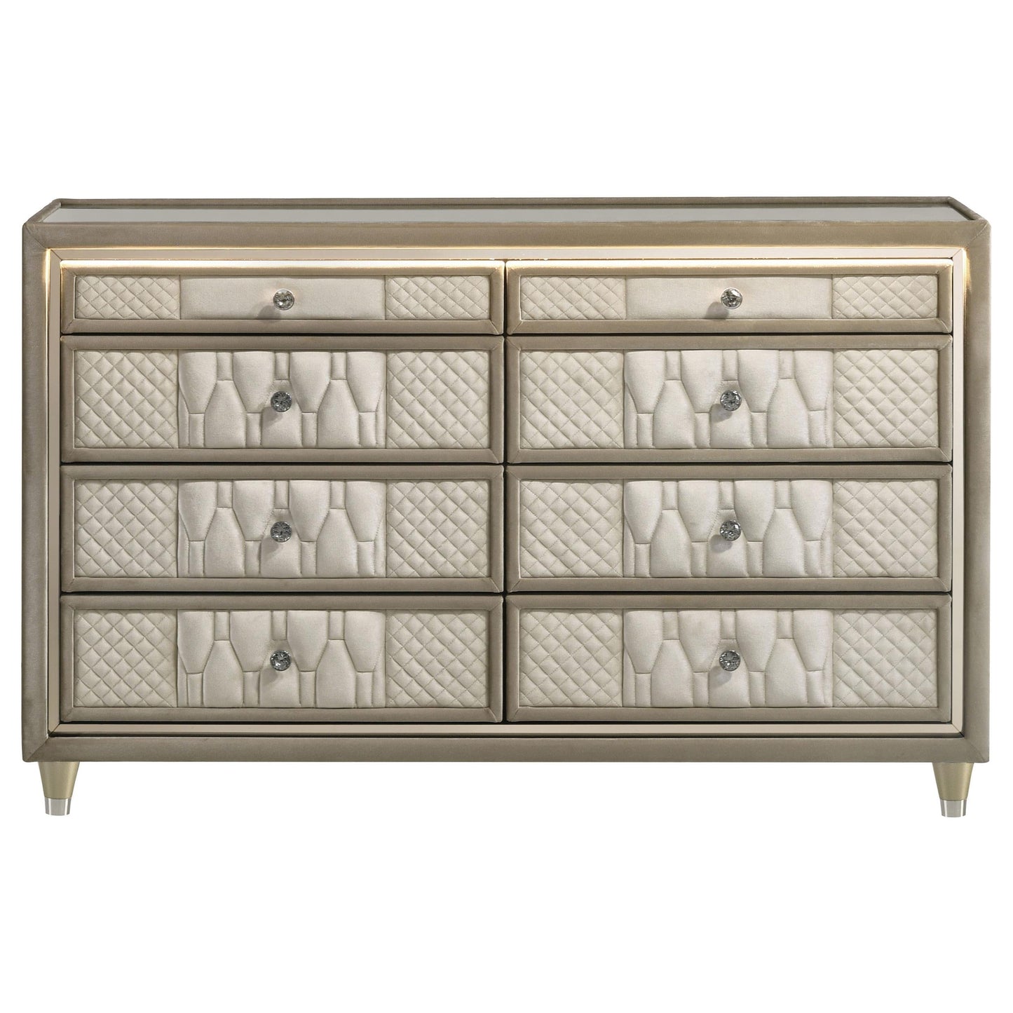 Lorient Dresser - Ivory / Camel