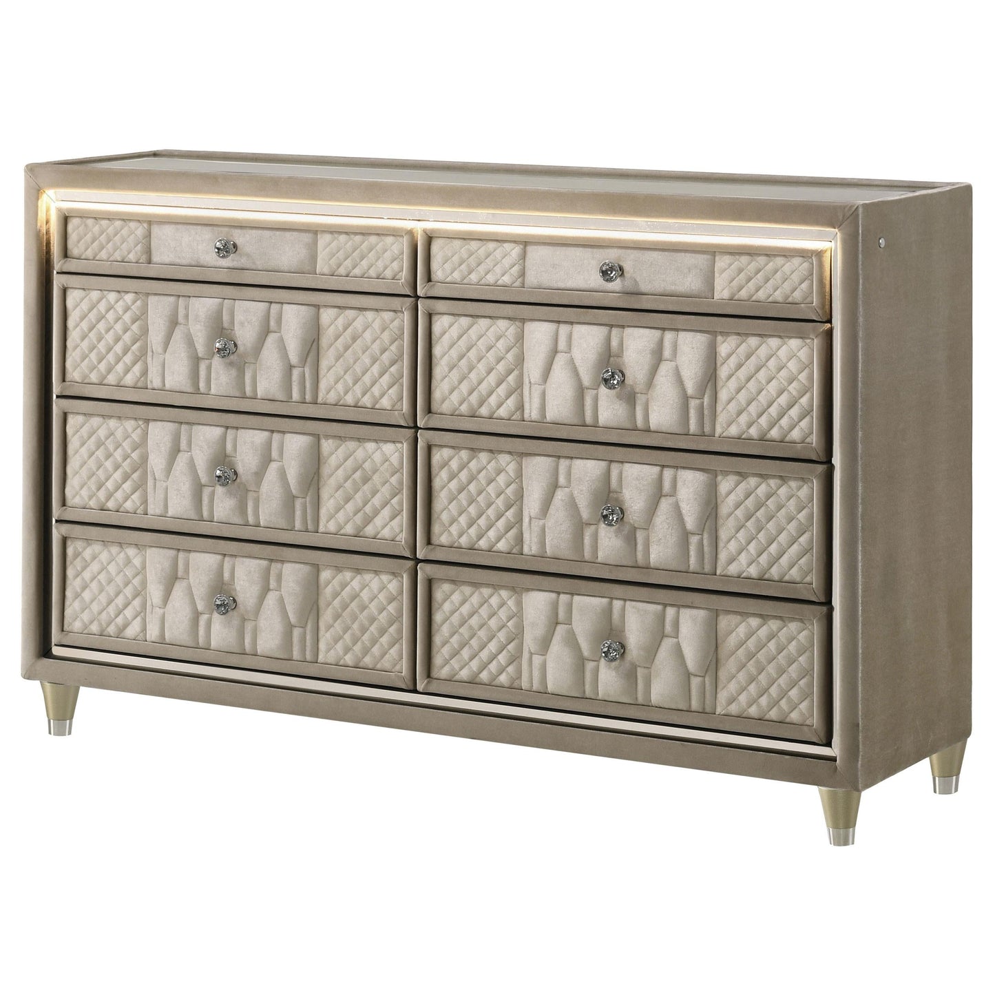 Lorient Dresser - Ivory / Camel