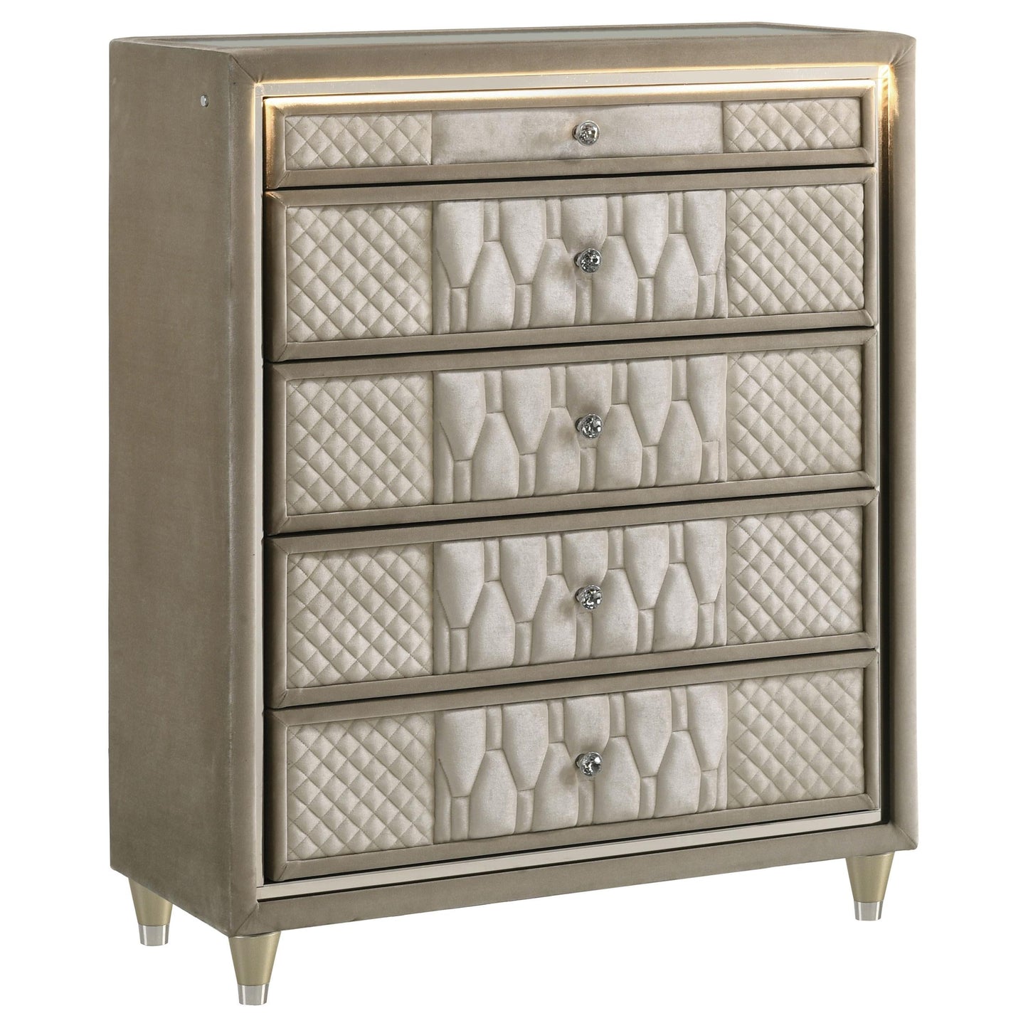 Lorient Chest - Ivory / Camel