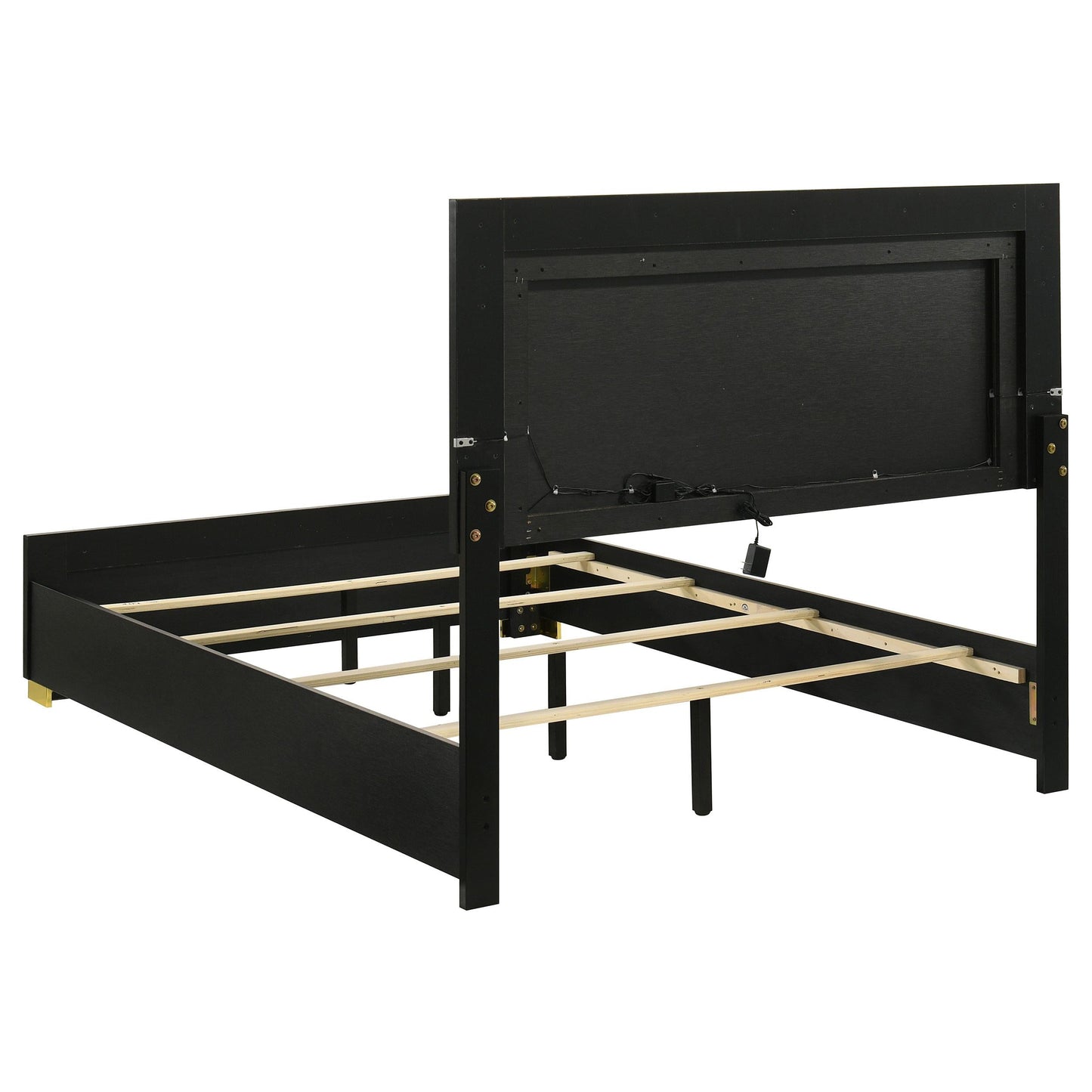 Marceline Full Bed 4-Piece Set - Black