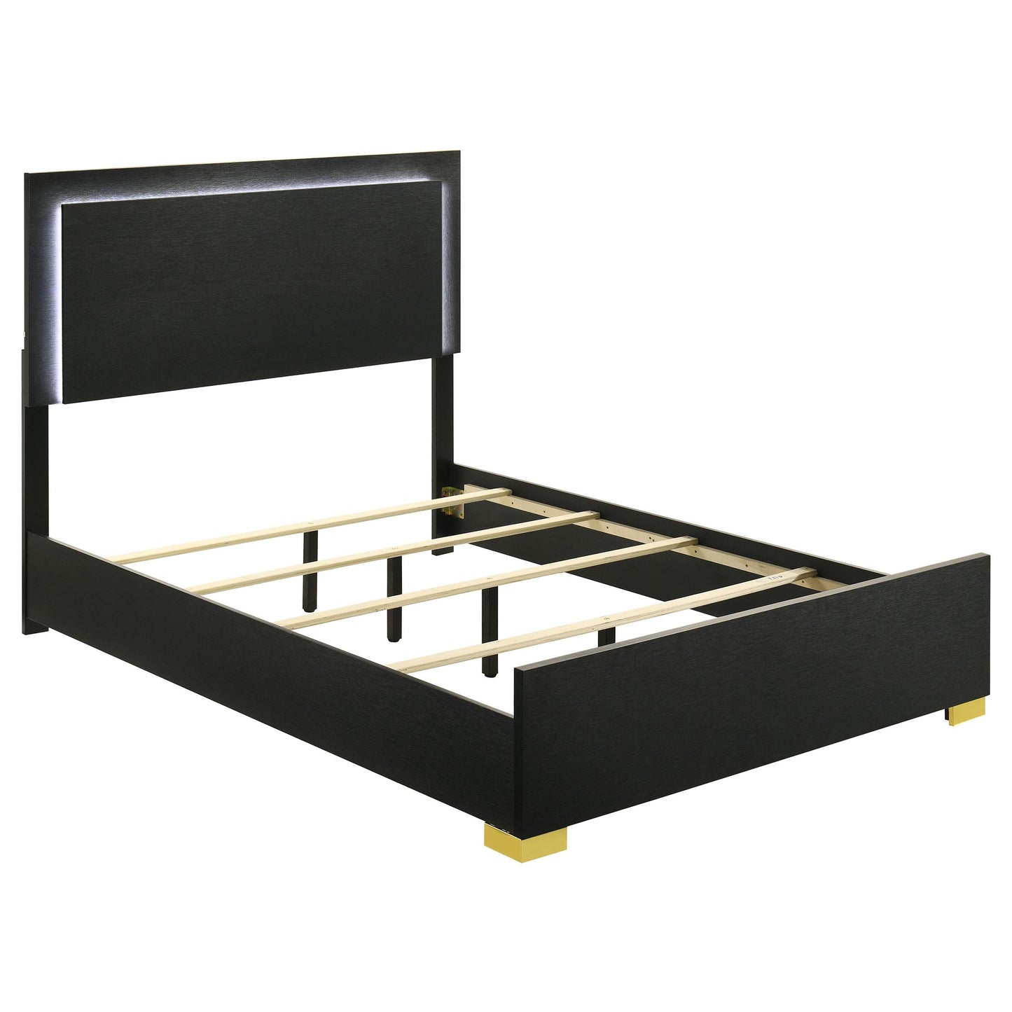 Marceline Full Bed 5-Piece Set - Black