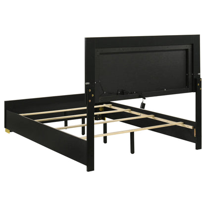 Marceline Full Bed 5-Piece Set - Black