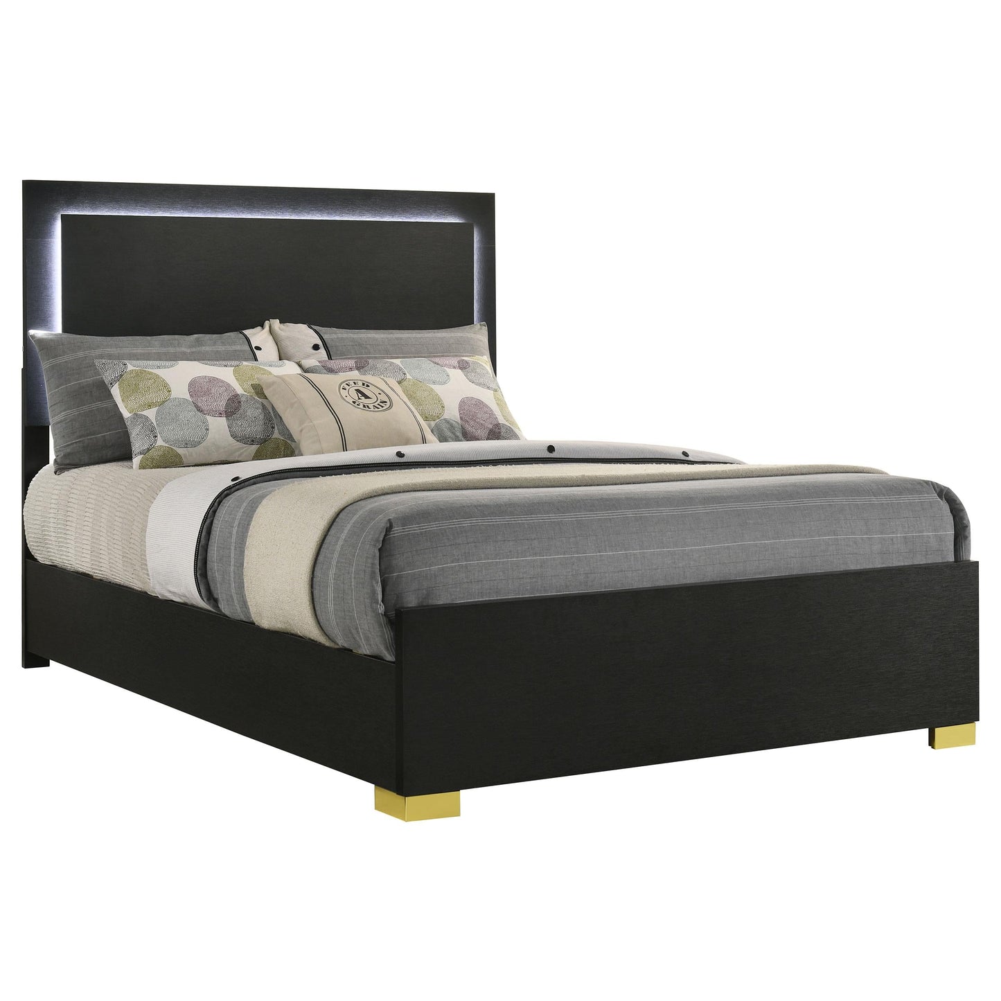 Marceline Full Bed - Black