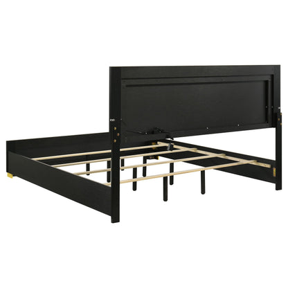 Marceline Eastern King Bed 5-Piece Set - Black