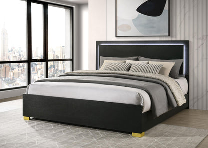 Marceline E King Bed - Black