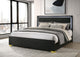 Marceline E King Bed - Black