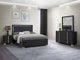 Marceline Queen Bed 4-Piece Set - Black