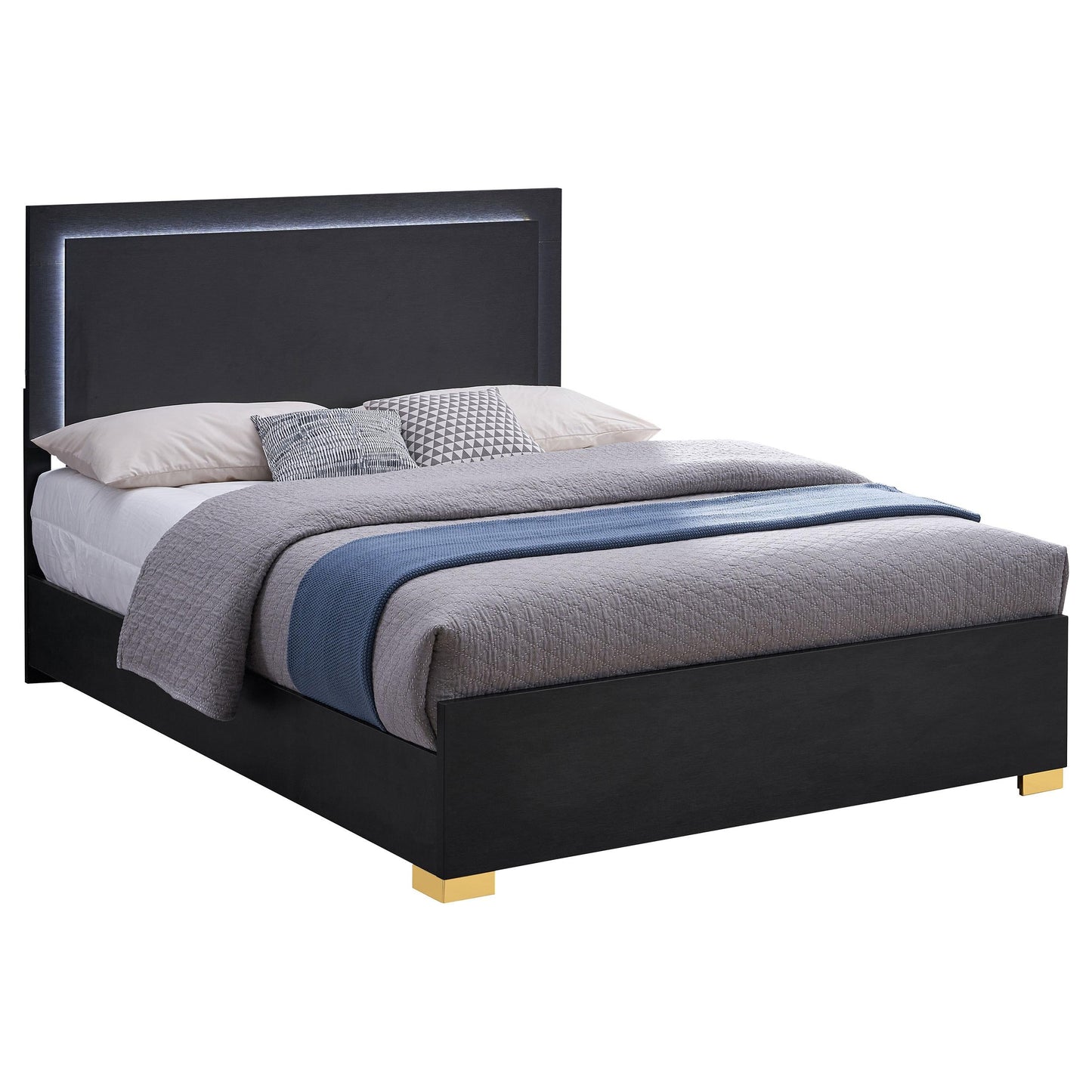 Marceline Queen Bed - Black