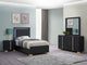 Marceline Twin Bed 4-Piece Set - Black
