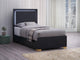 Marceline Twin Bed - Black