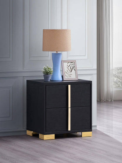 Marceline Nightstand - Black