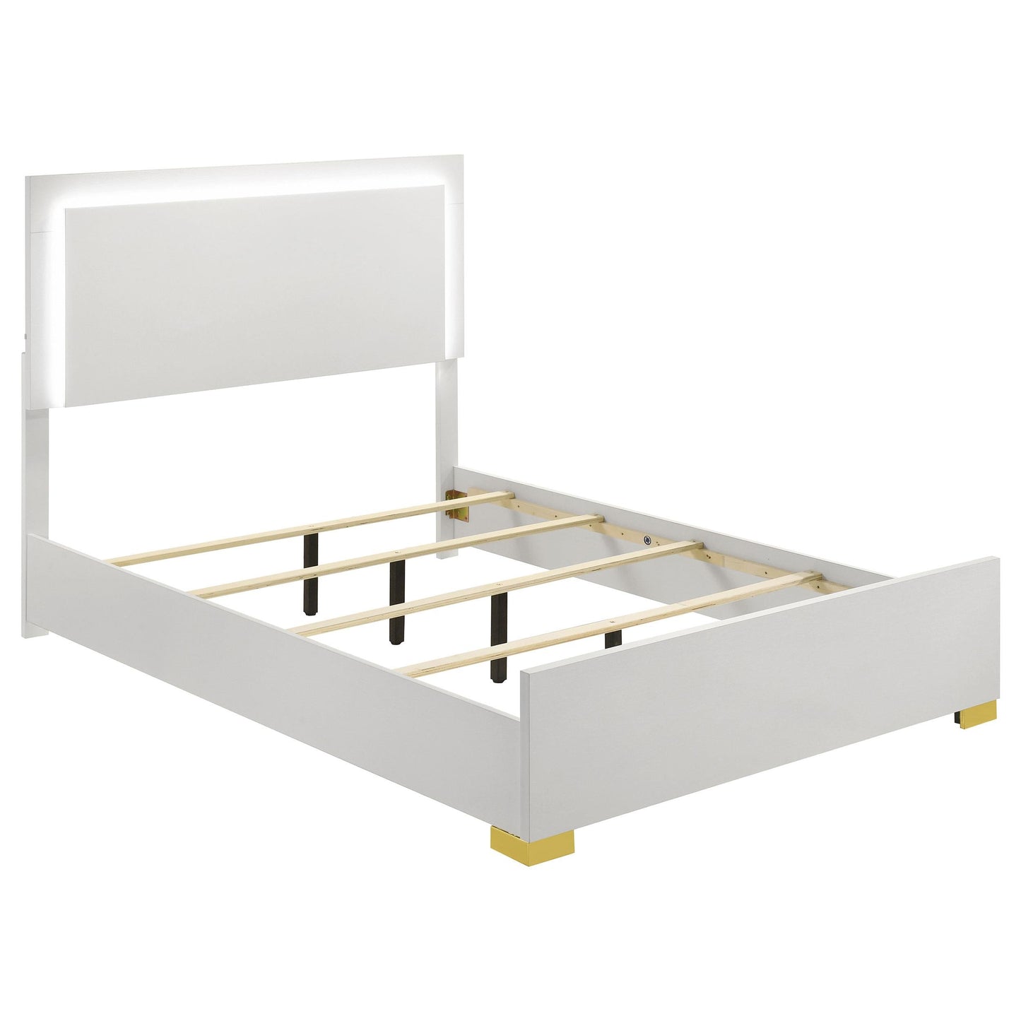 Marceline Full Bed 5-Piece Set - White
