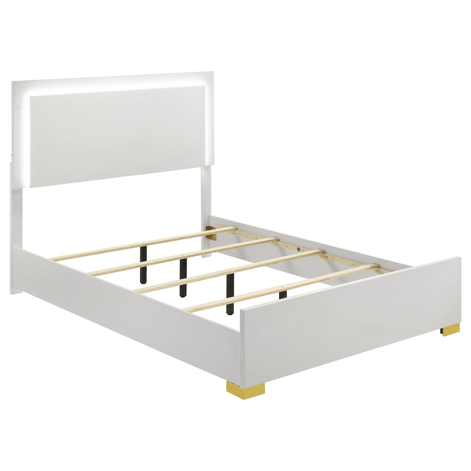 Marceline Full Bed 5-Piece Set - White