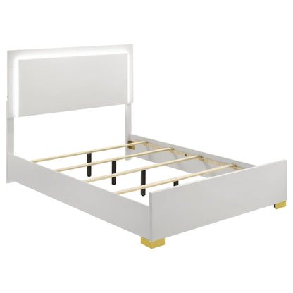 Marceline Full Bed - White