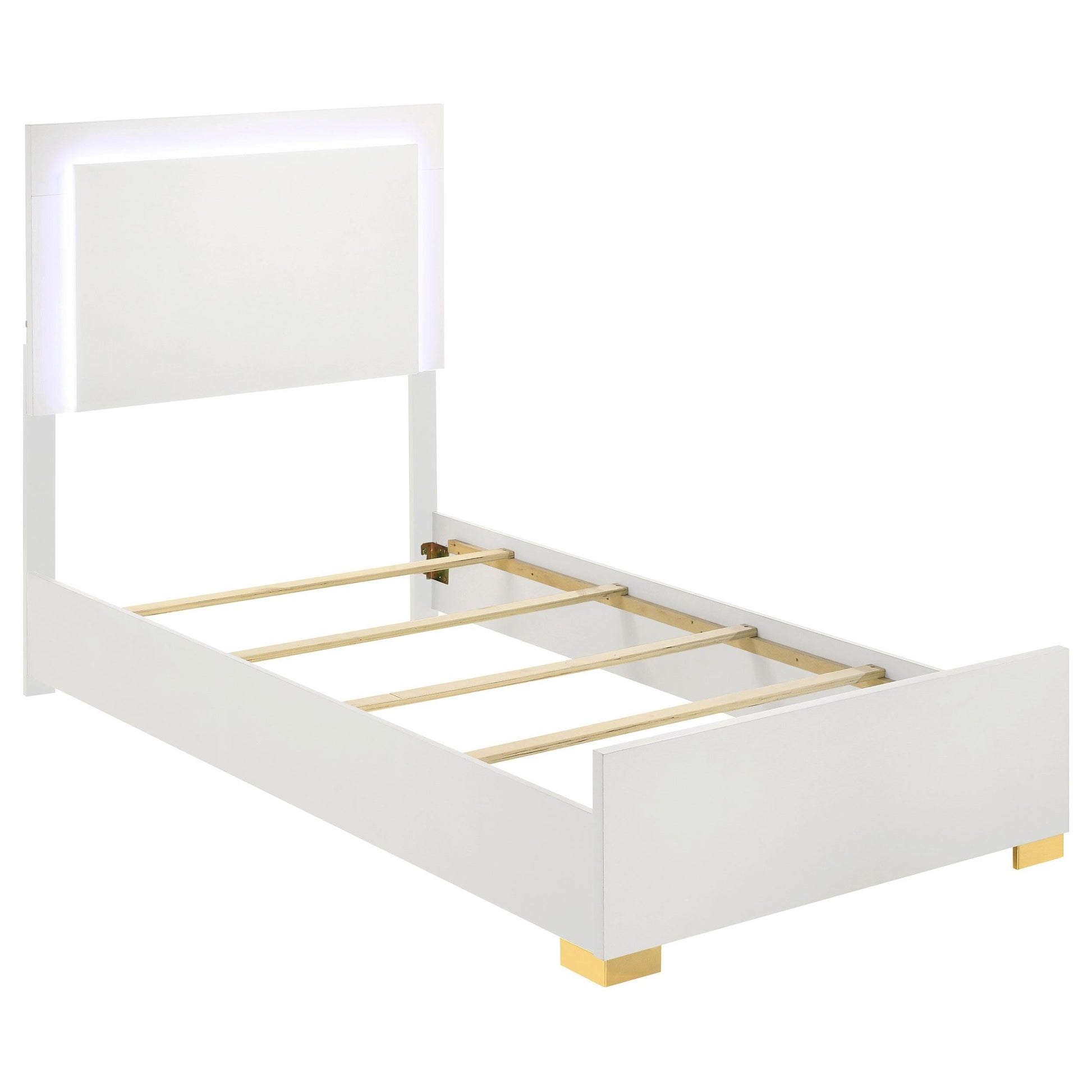 Marceline Twin Bed - White
