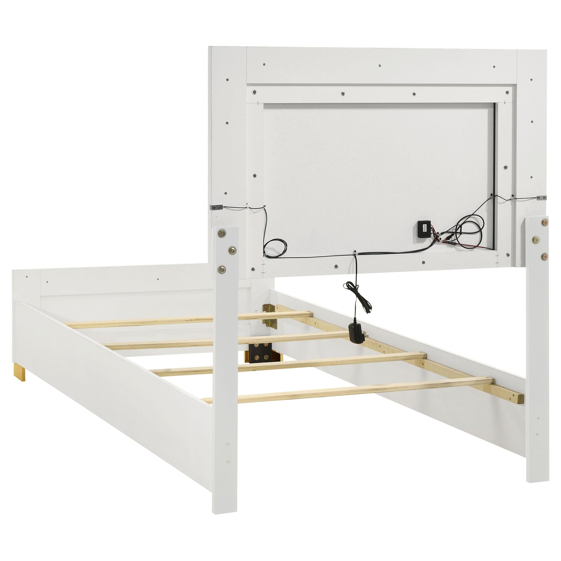 Marceline Twin Bed - White