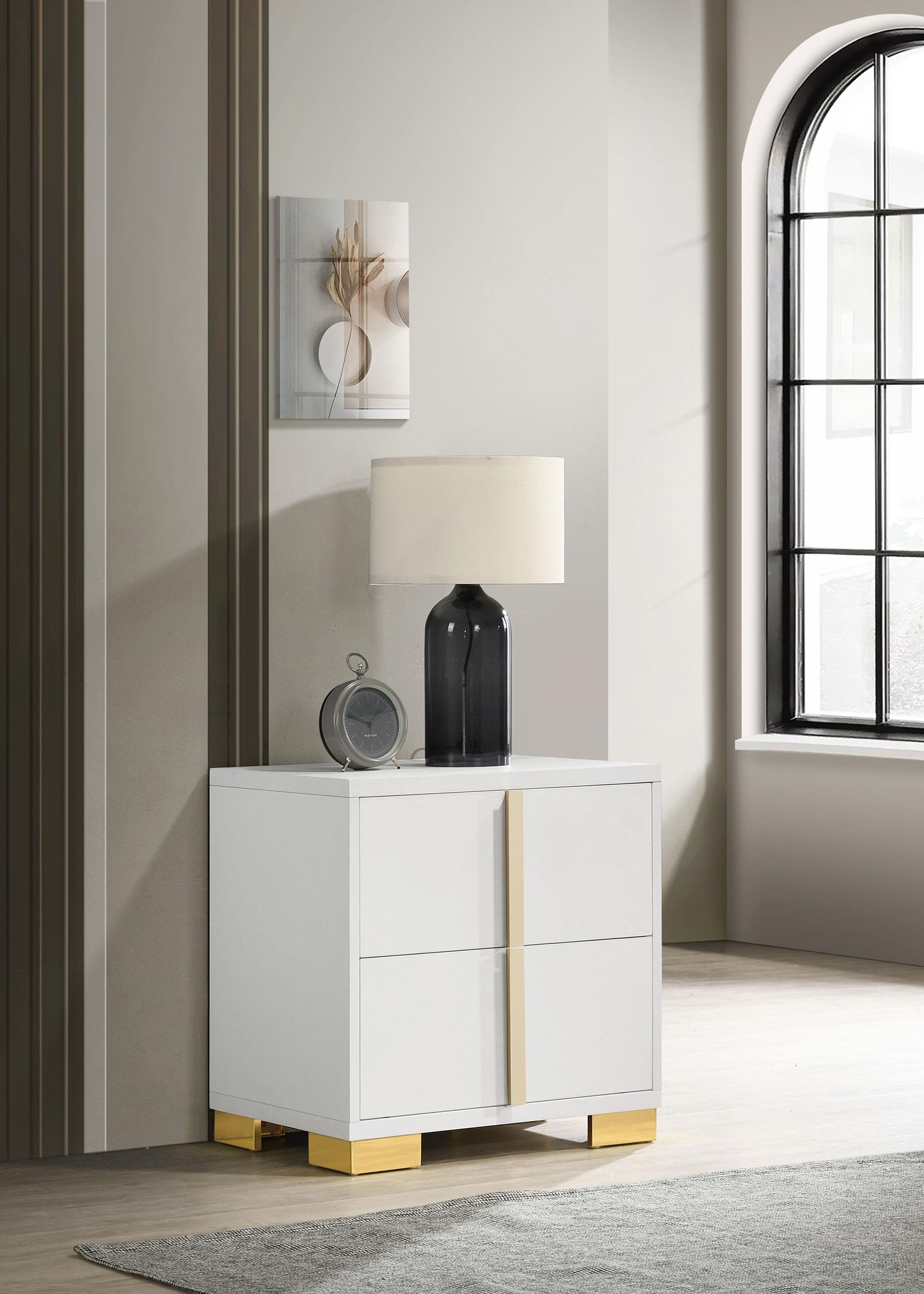 Marceline Nightstand - White