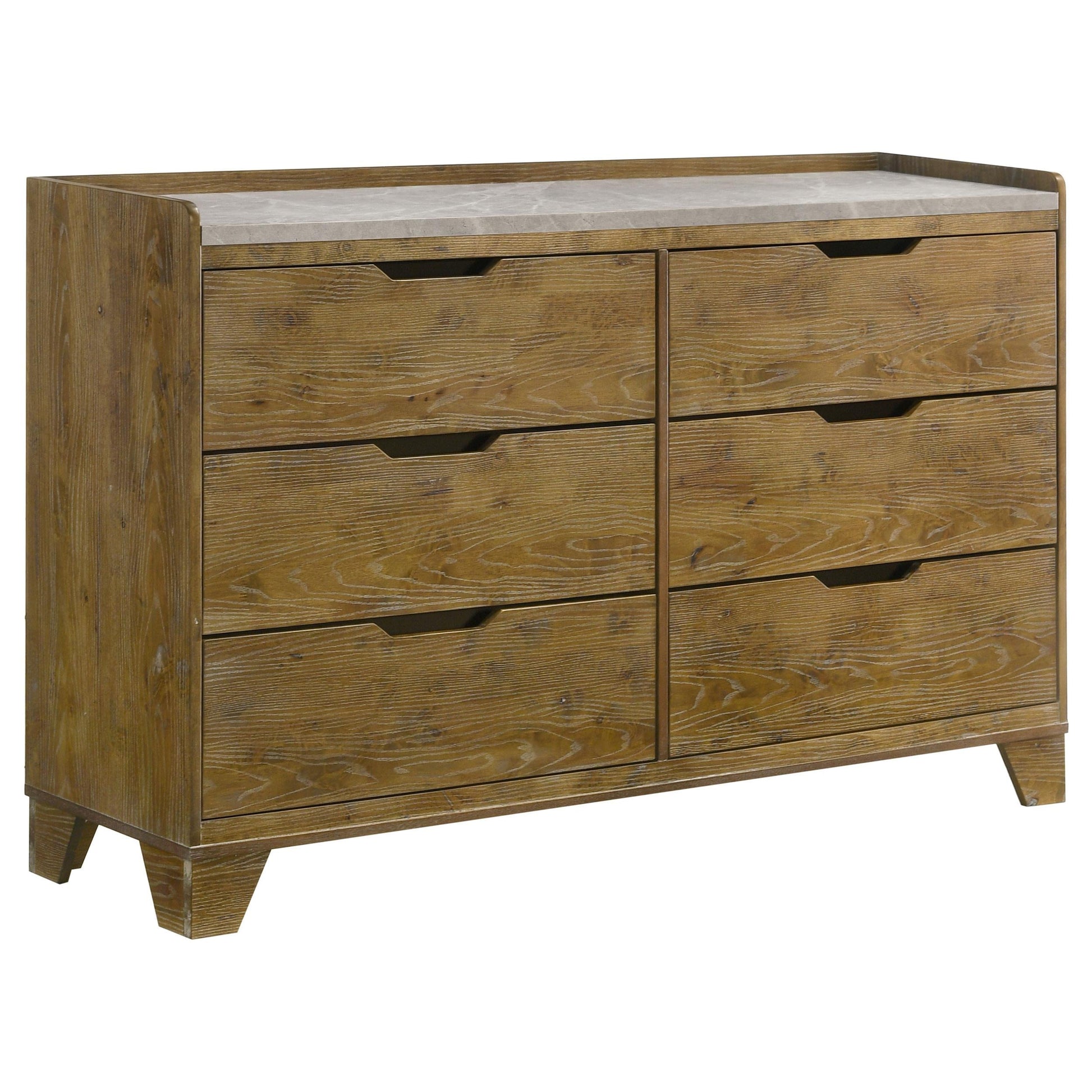 Henderson 4-Piece Set in Medium Oak