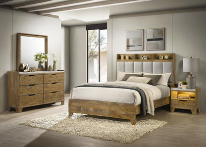 Henderson 4-Piece Set in Medium Oak
