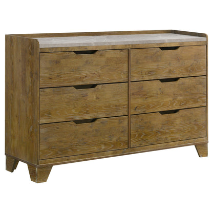 Henderson 5-Piece Set in Medium Oak