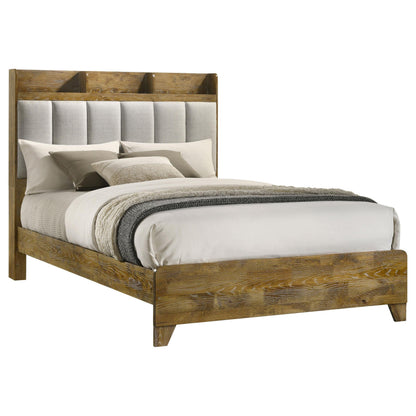 Henderson Bed in Medium Oak